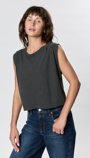 Hemp Jackie Pleat Shell