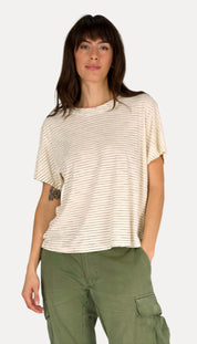 Hemp Mod Tee Stripe