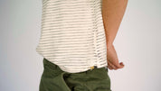 Hemp Mod Tee Stripe