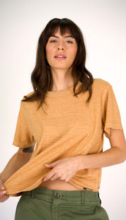 Hemp Mod Tee Stripe