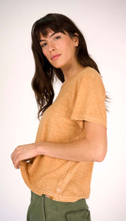 Hemp Mod Tee Stripe