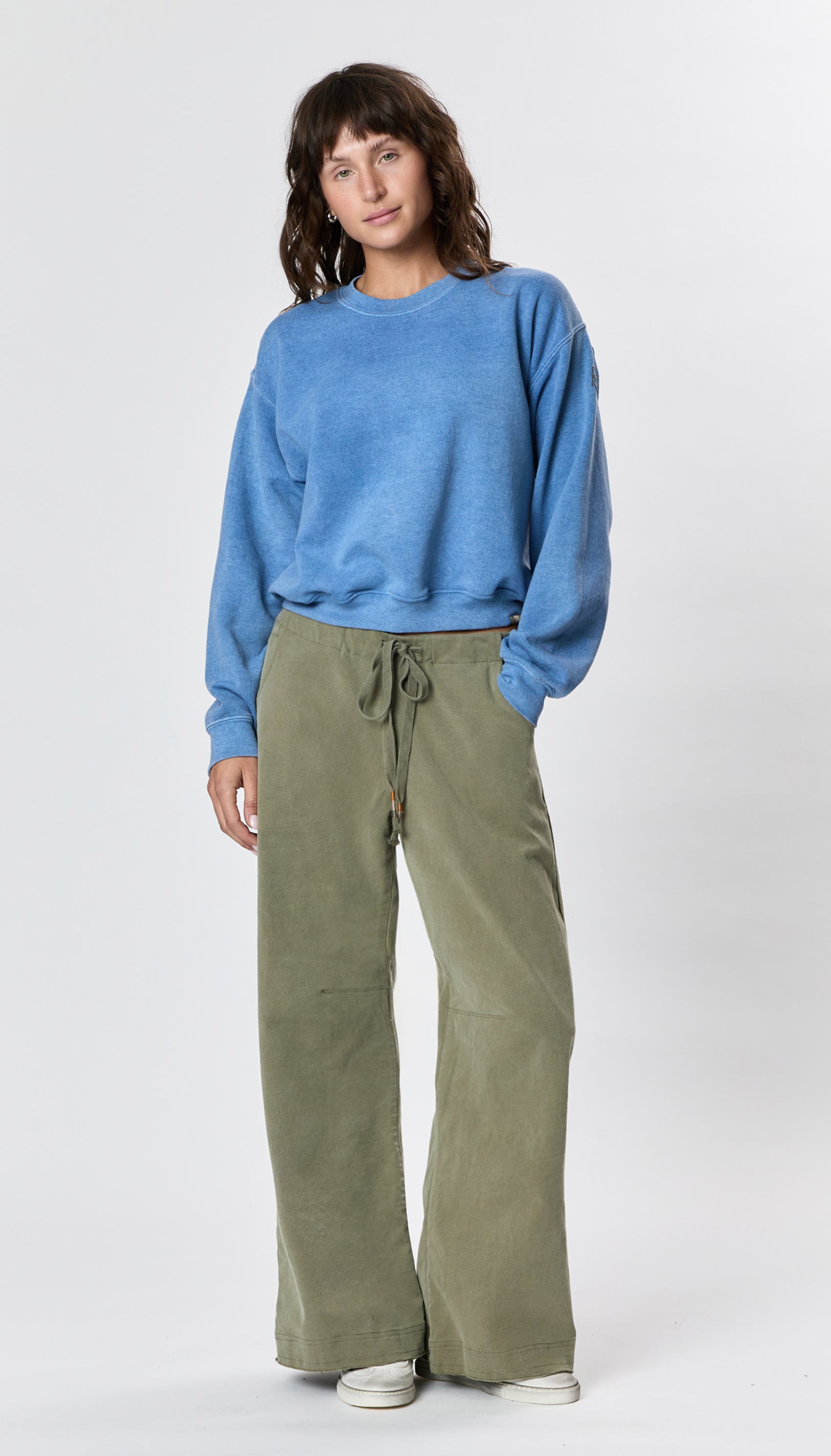 Gwen Boyfriend Wide Leg Pant