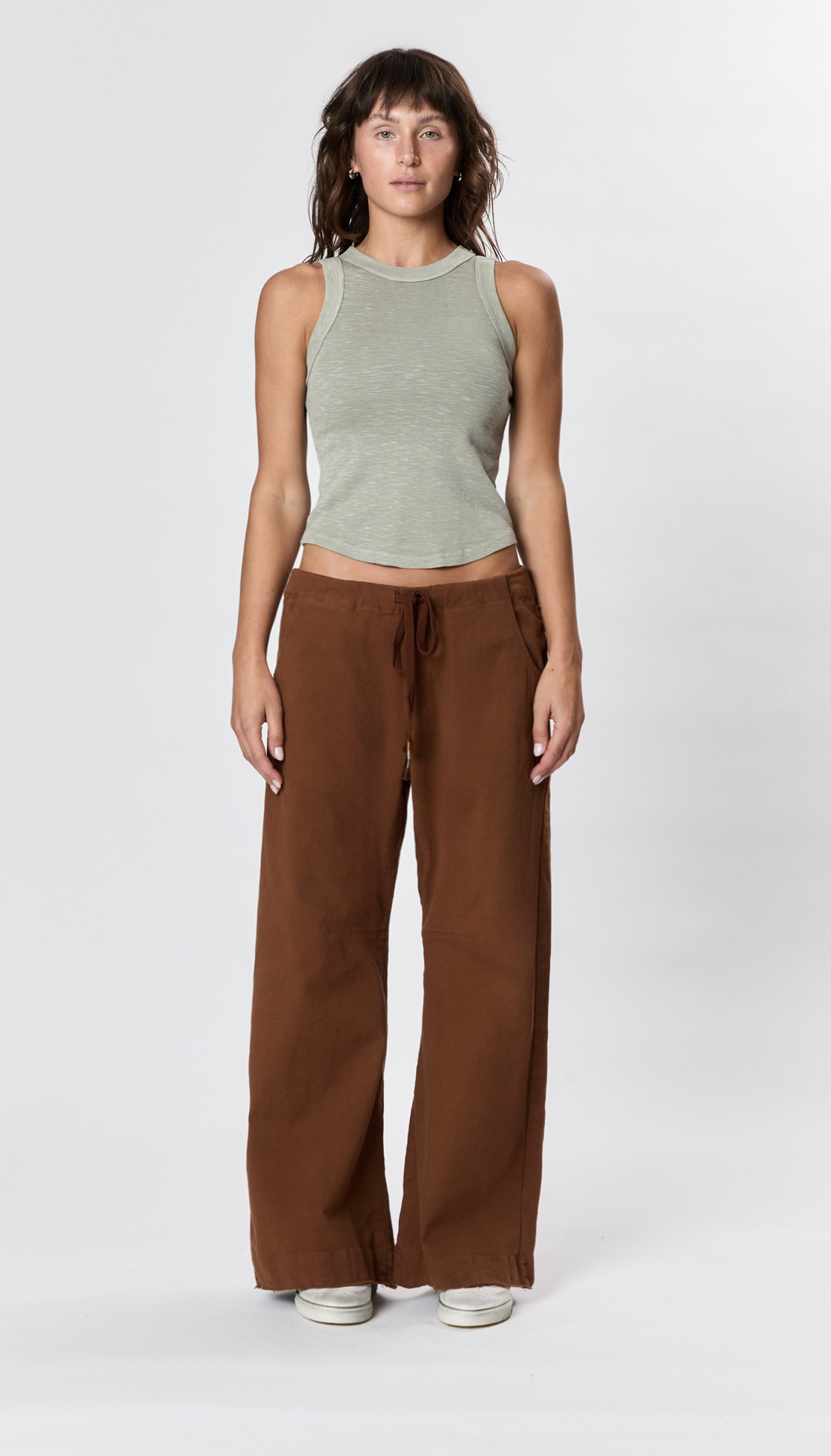Gwen Boyfriend Wide Leg Pant