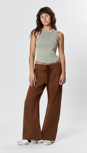 Gwen Boyfriend Wide Leg Pant