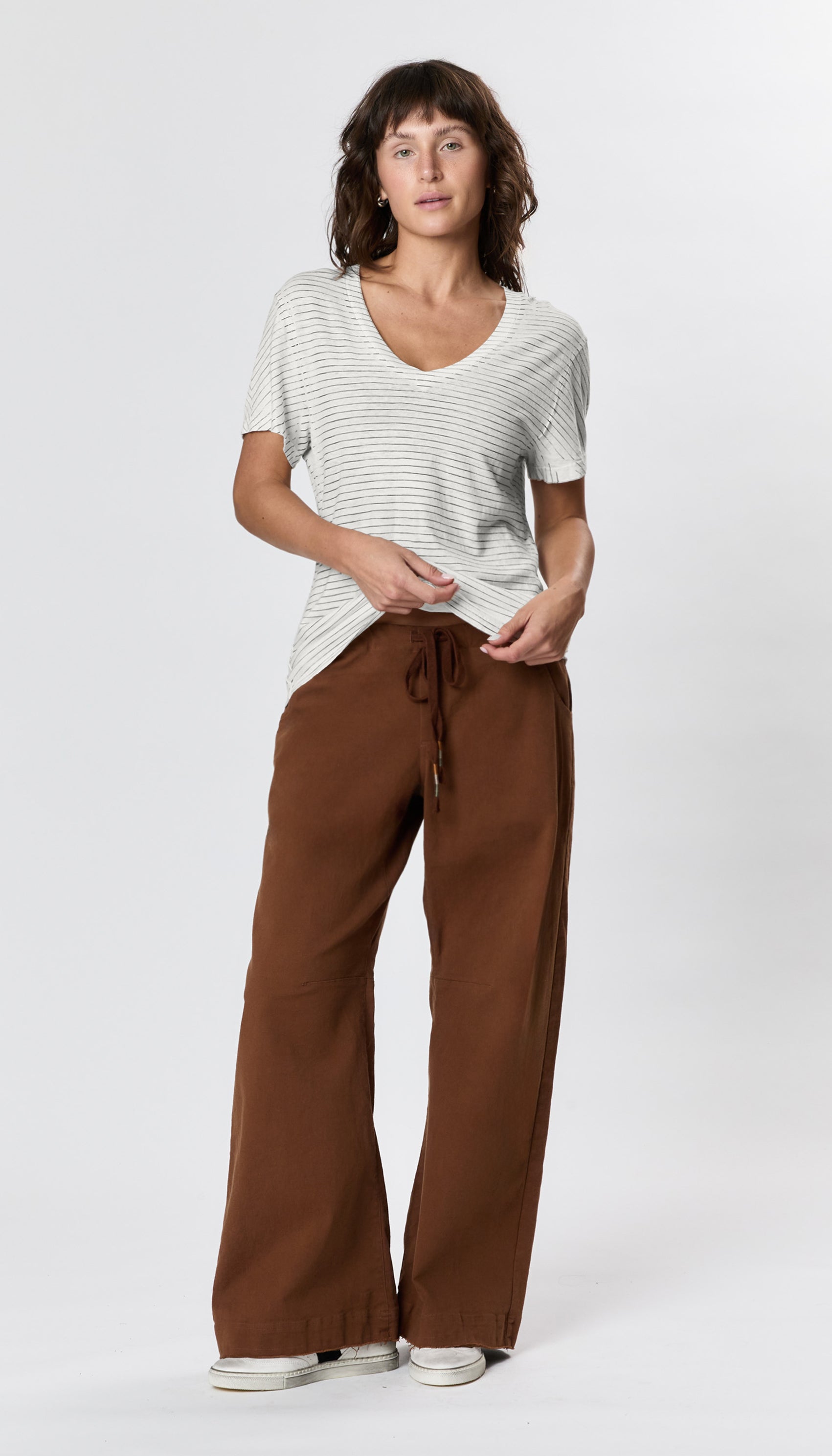 Gwen Boyfriend Wide Leg Pant