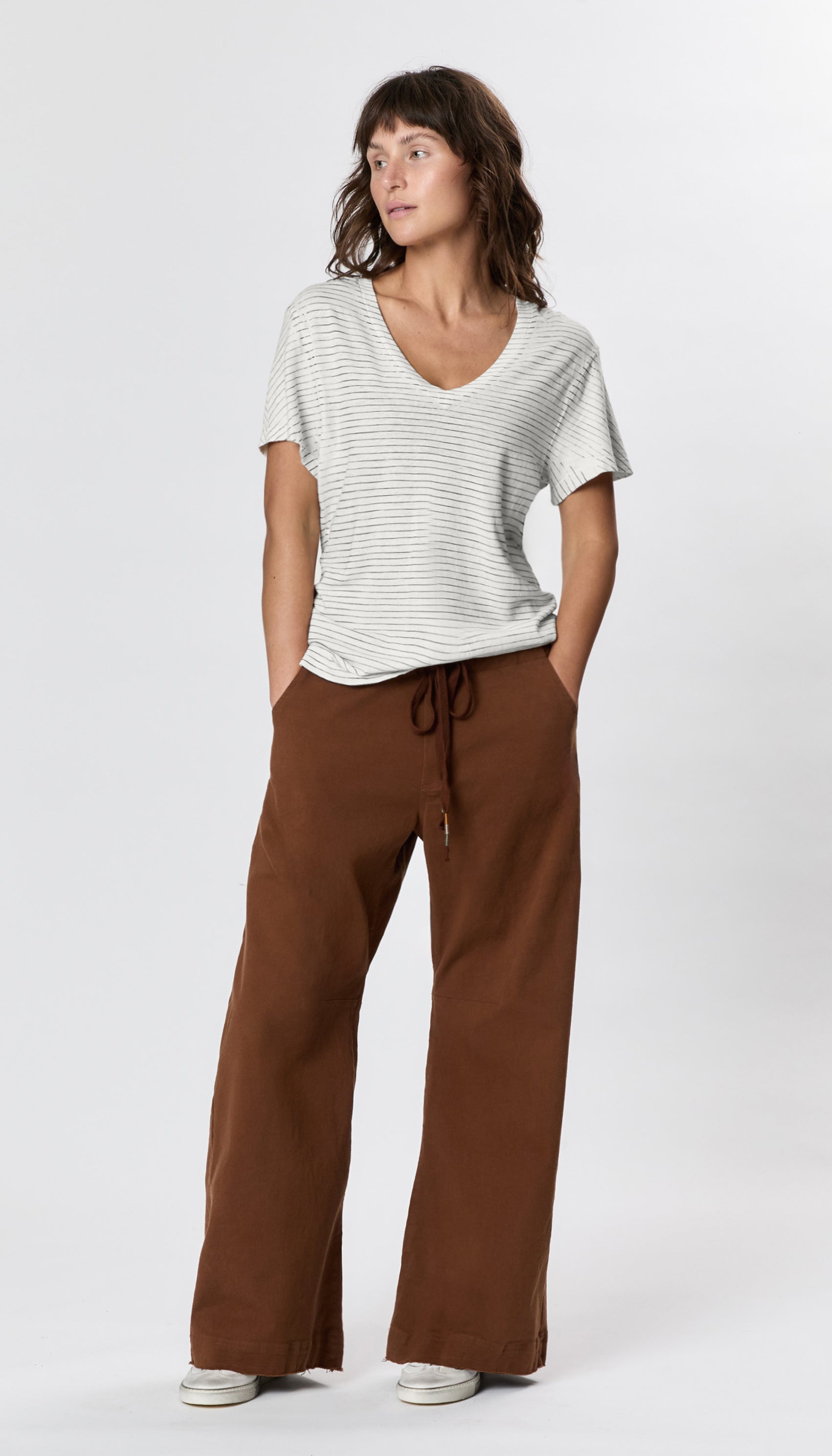 Gwen Boyfriend Wide Leg Pant