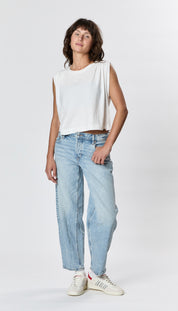 Hemp Jackie Pleat Shell