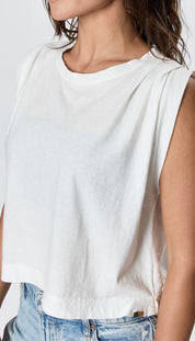 Hemp Jackie Pleat Shell