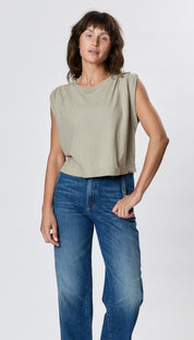 Hemp Jackie Pleat Shell