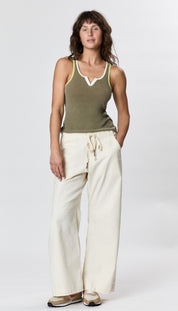 Gwen Boyfriend Wide Leg Pant
