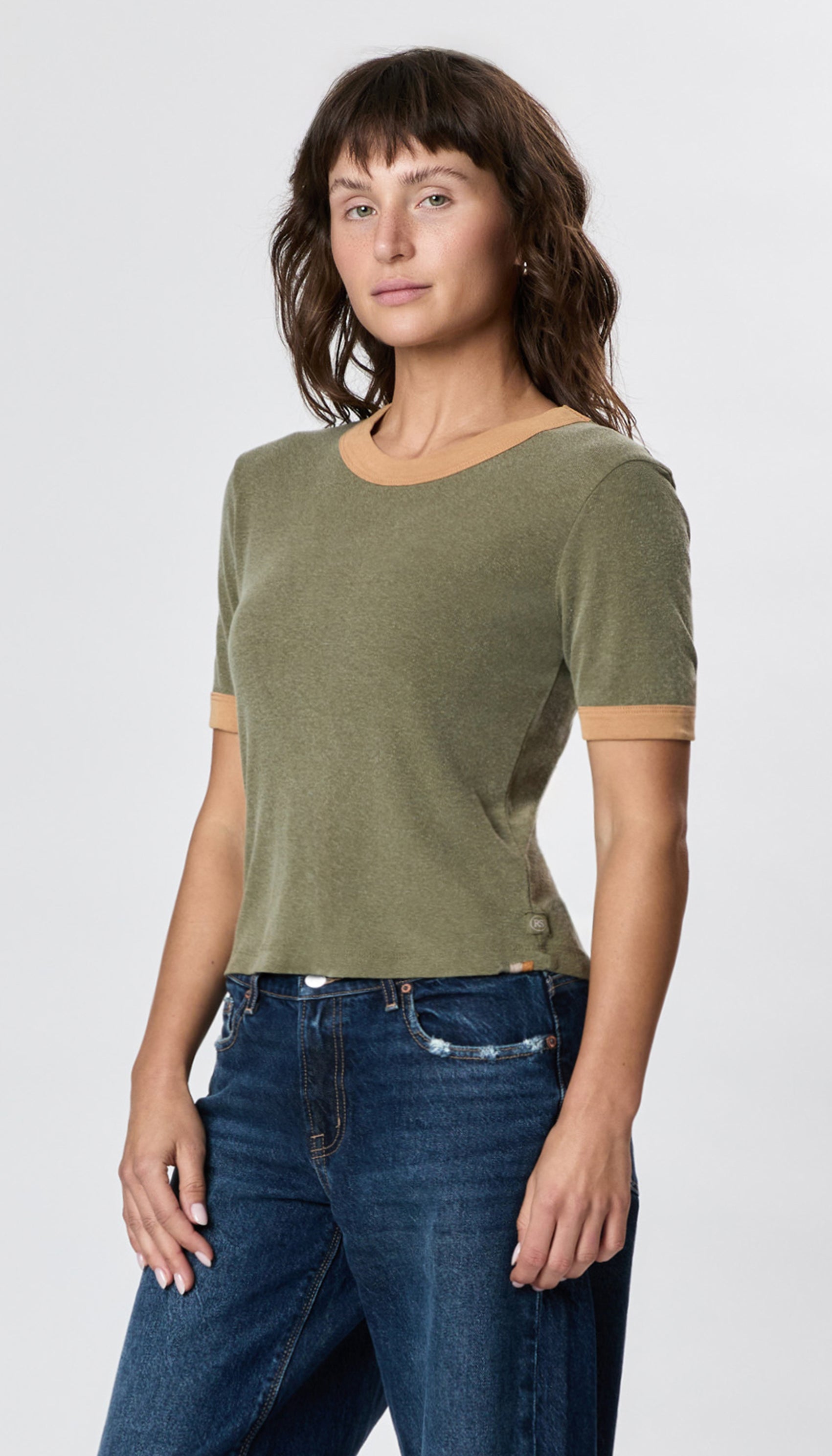 Ziggy Hemp Ringer Tee