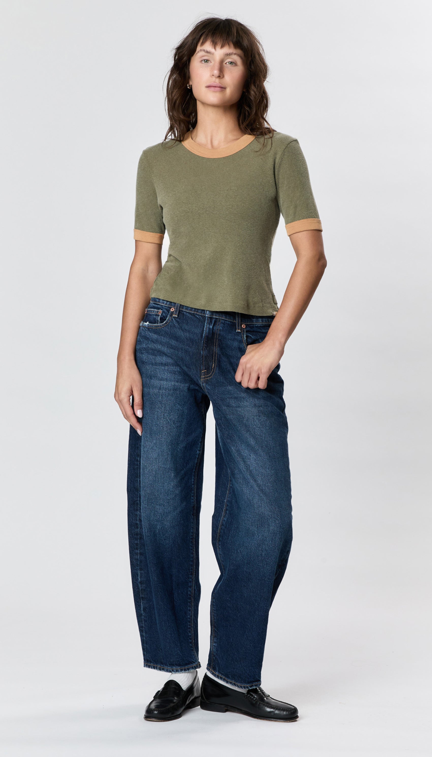 Ziggy Hemp Ringer Tee