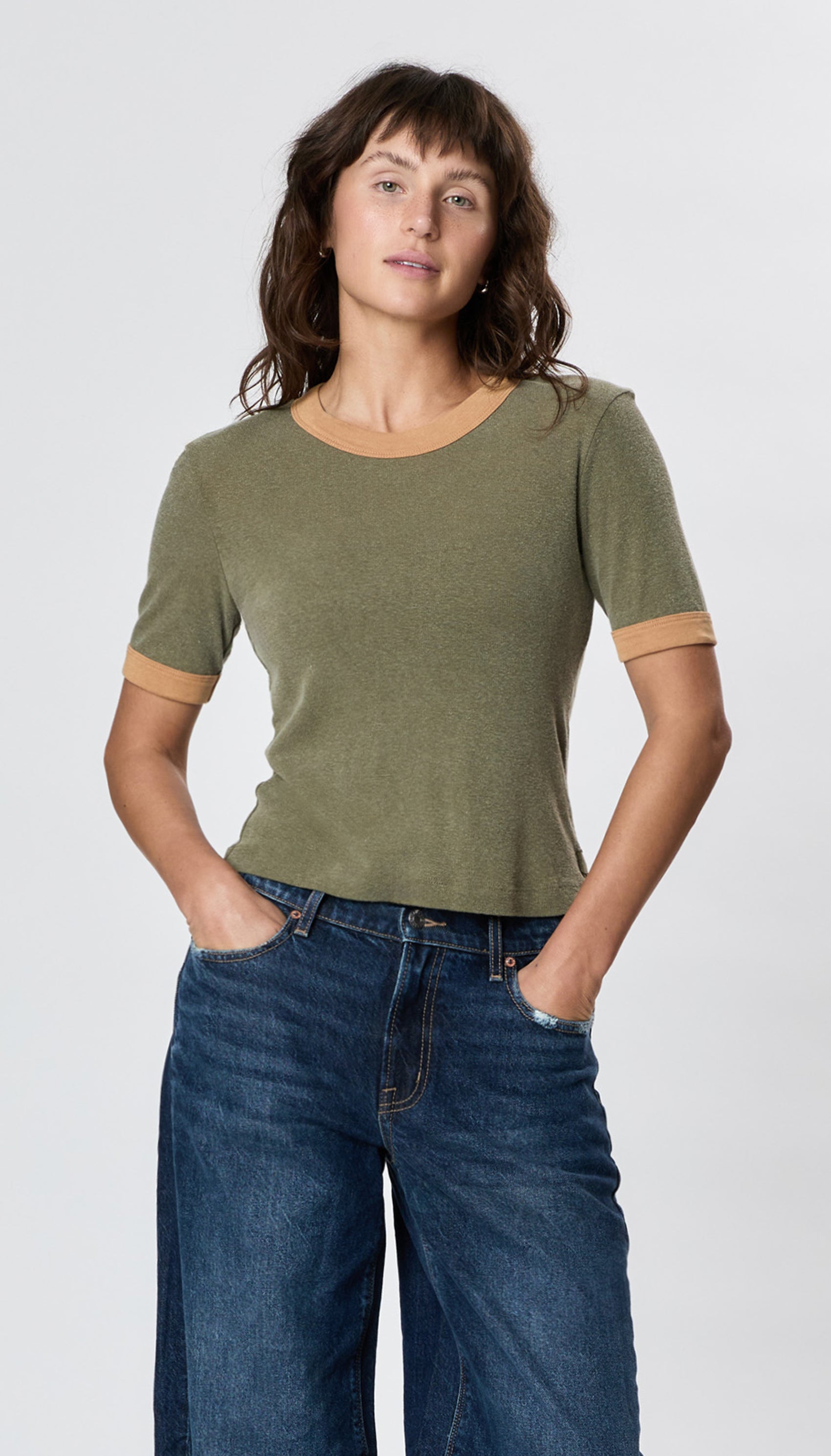 Ziggy Hemp Ringer Tee