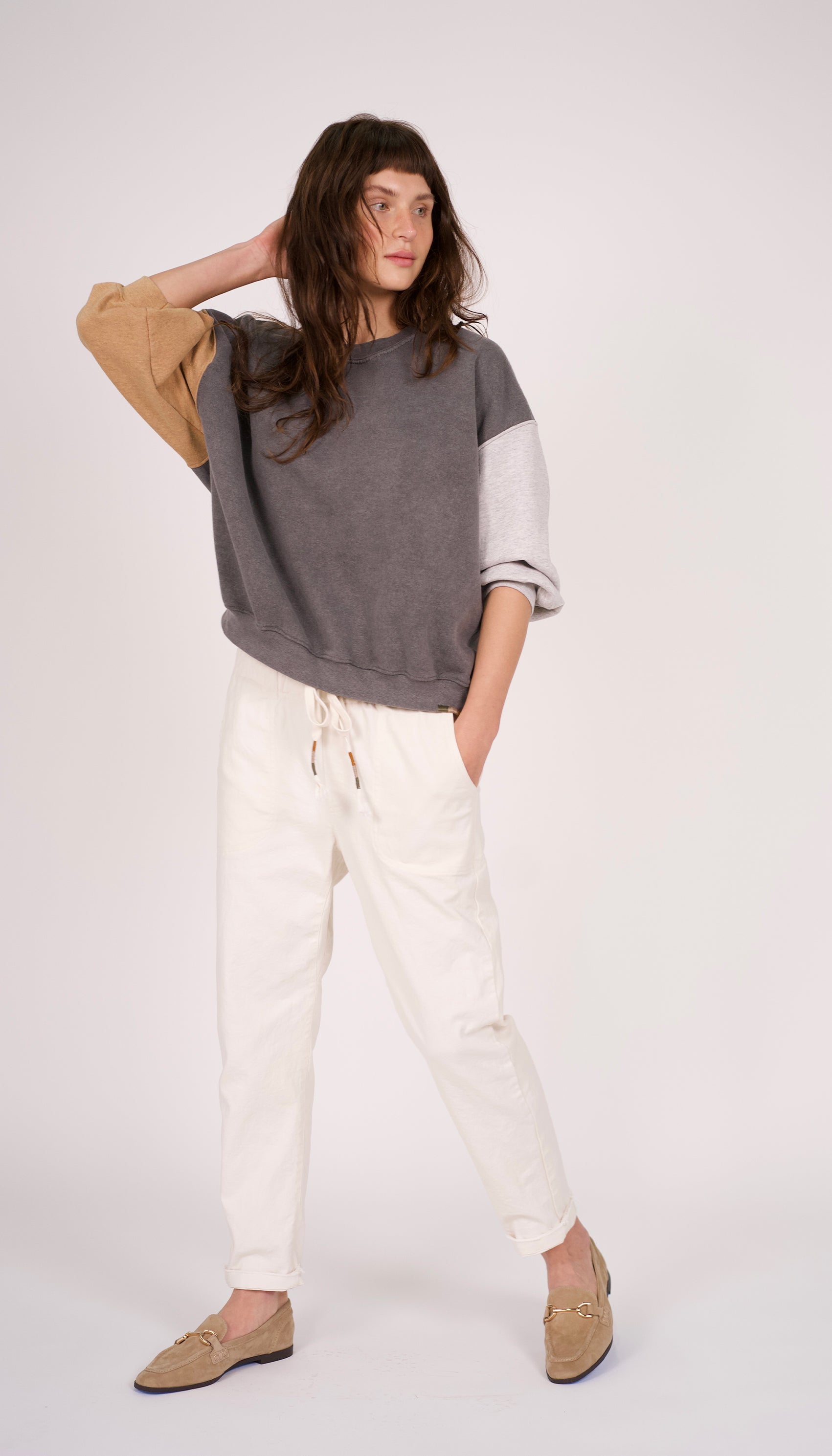 Boyfriend Drawstring Pant