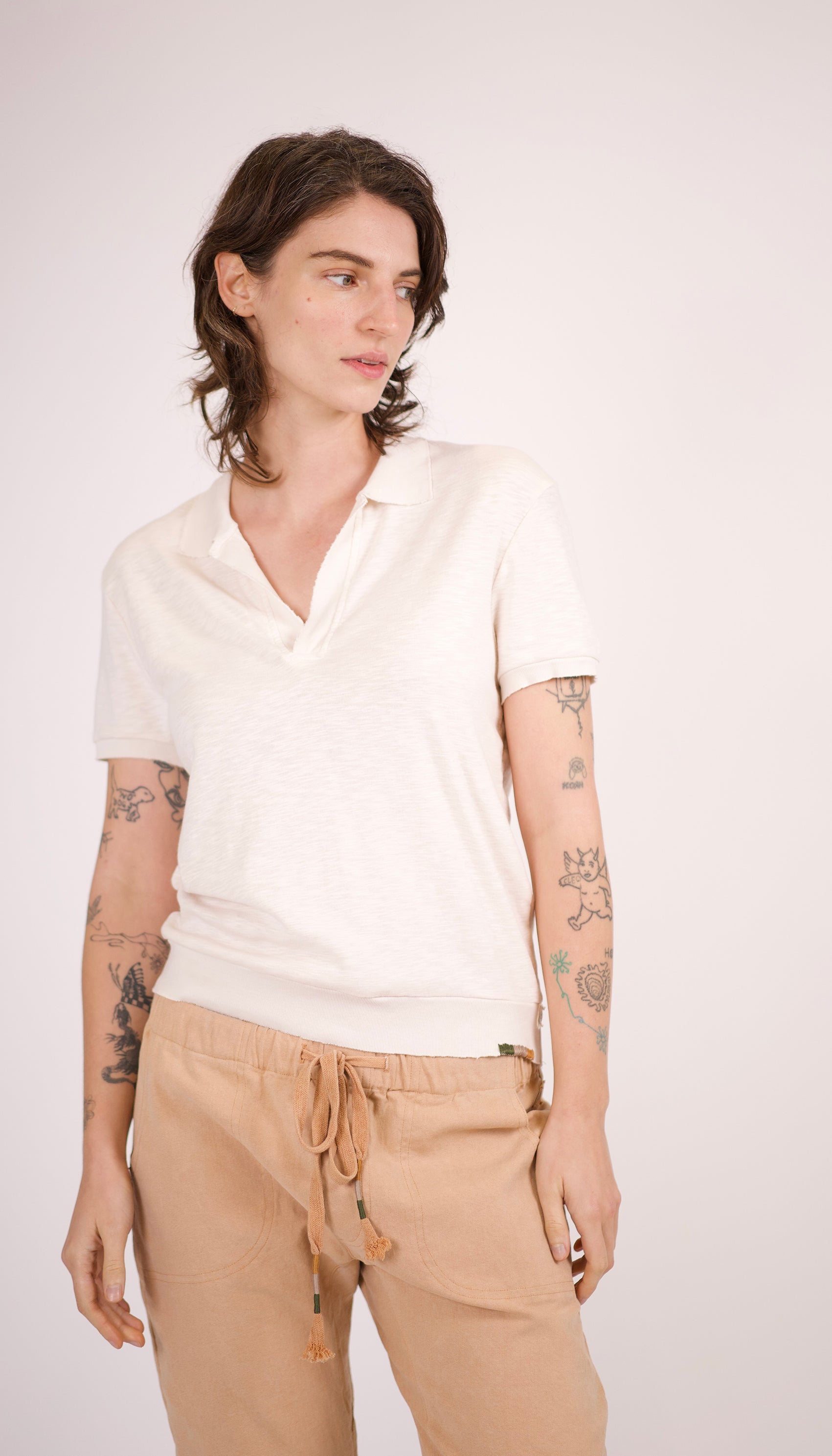 Boyfriend Drawstring Pant