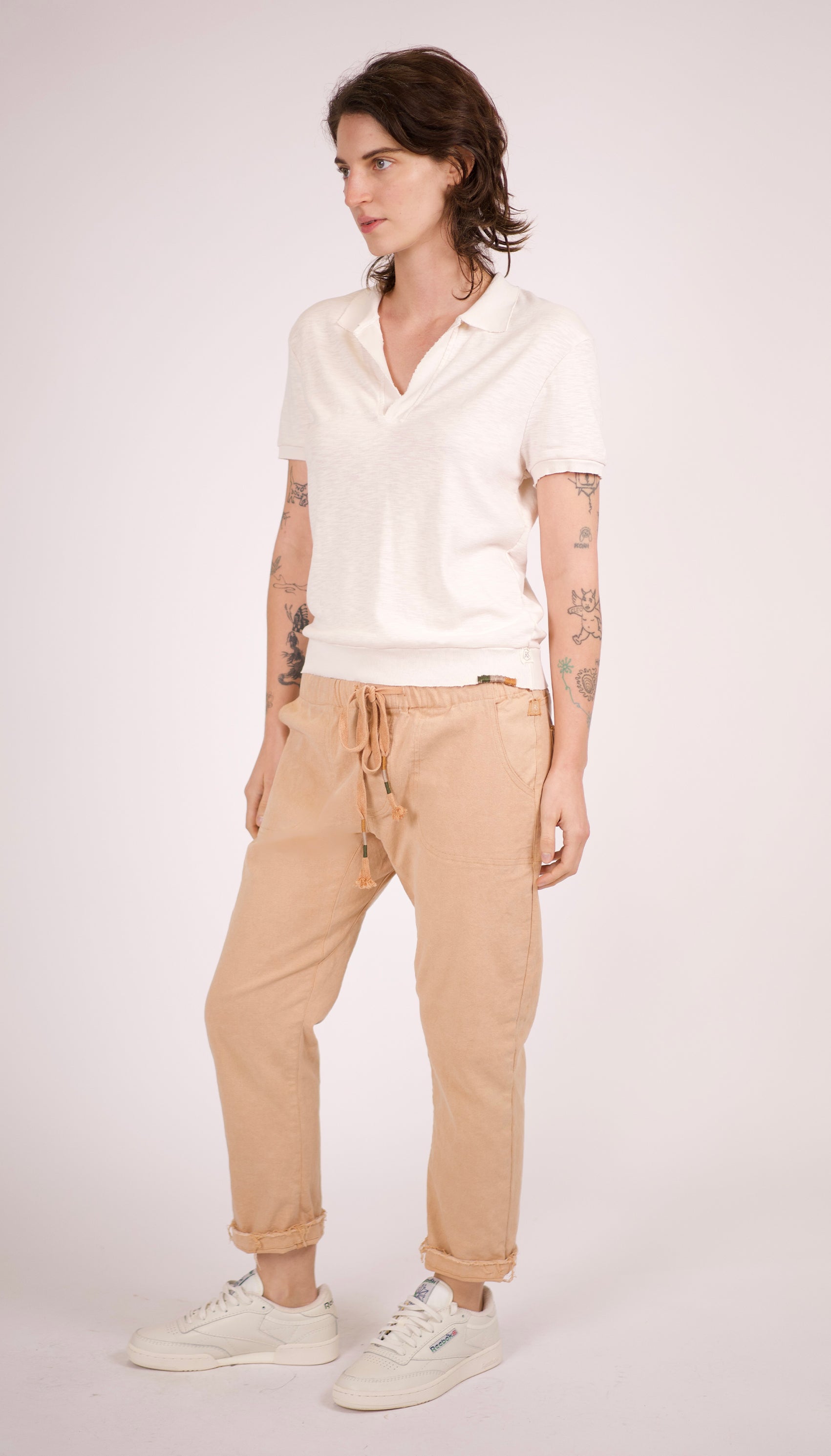 Boyfriend Drawstring Pant