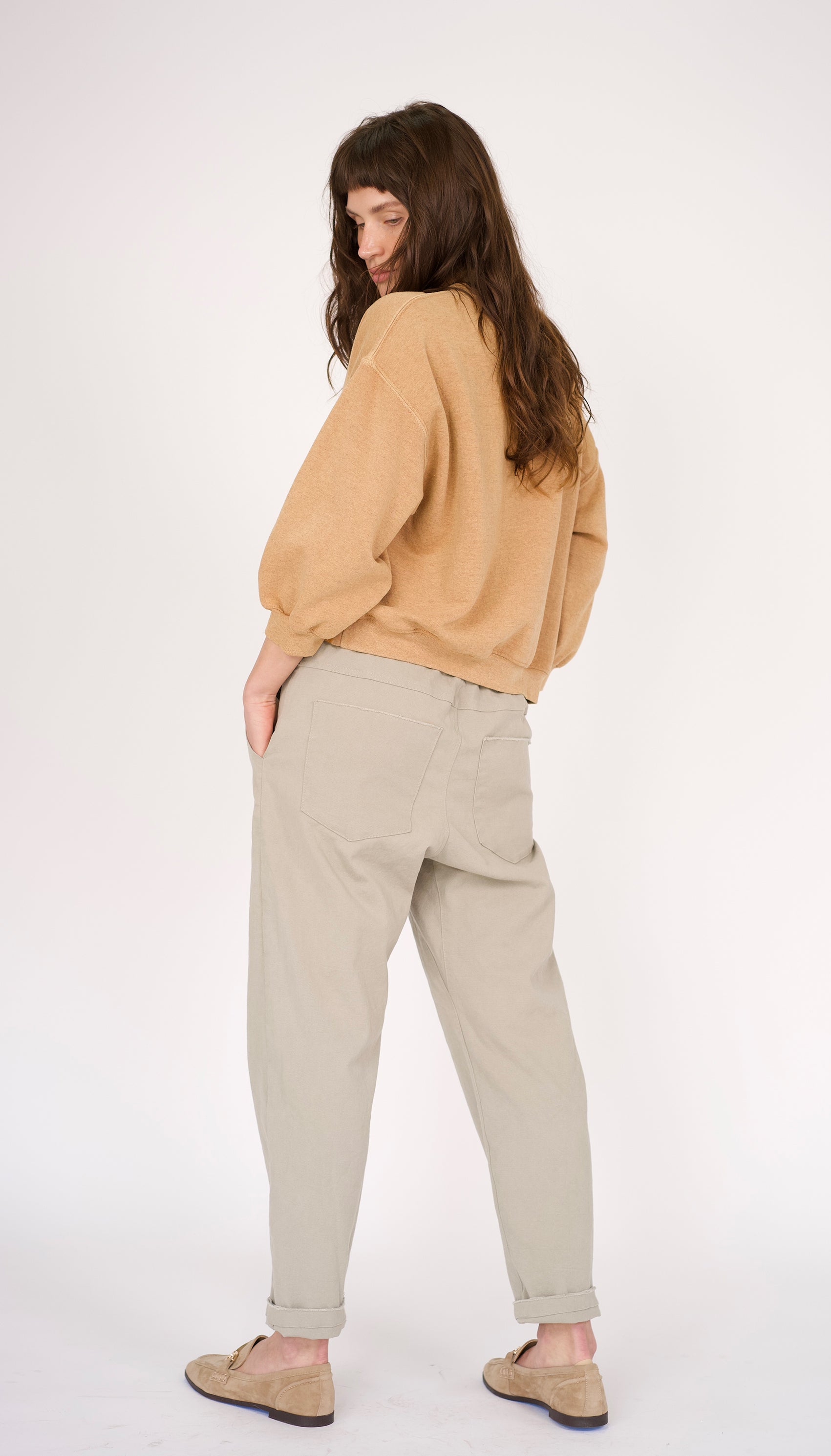 Boyfriend Drawstring Pant