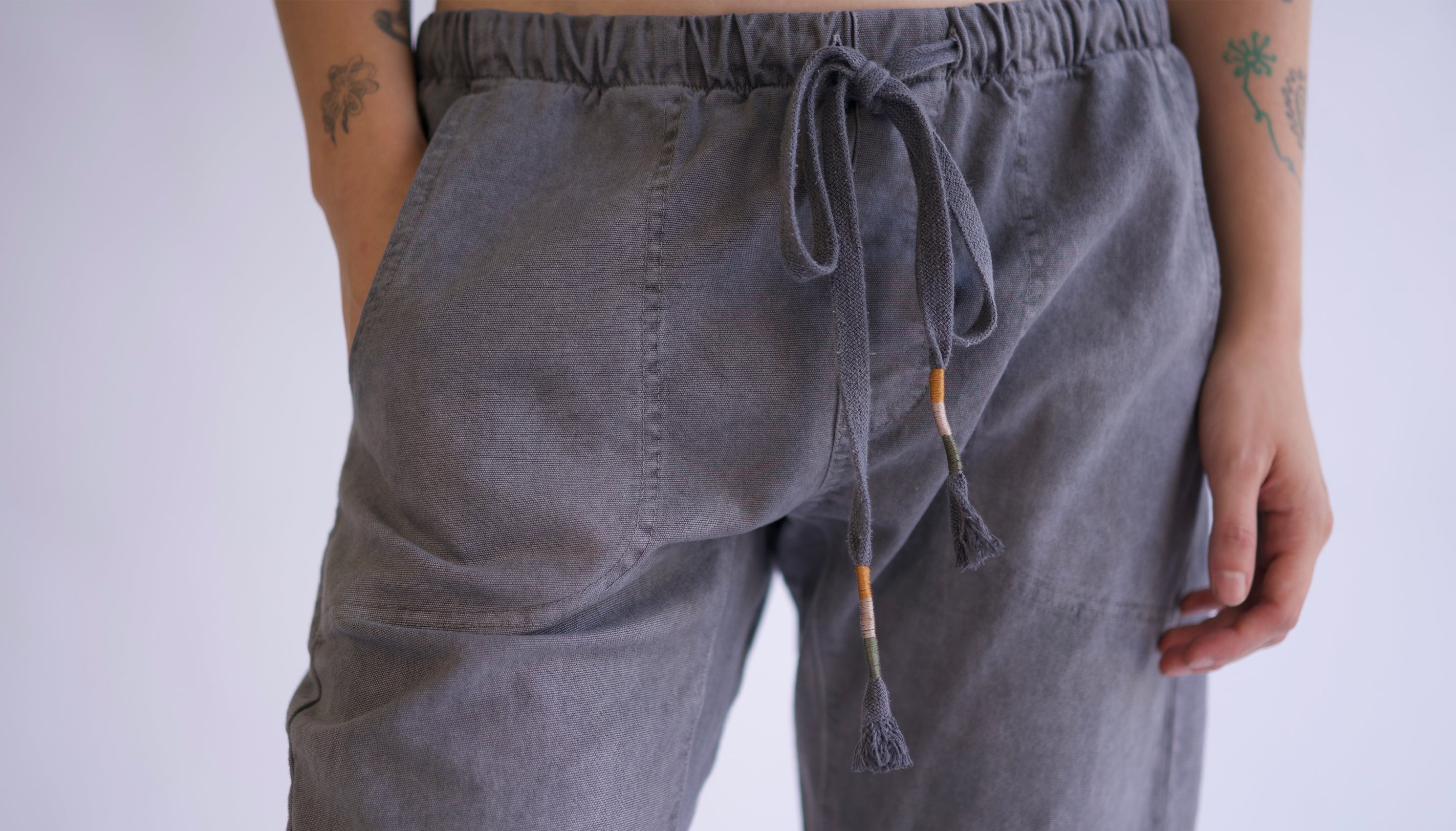 Boyfriend Drawstring Pant