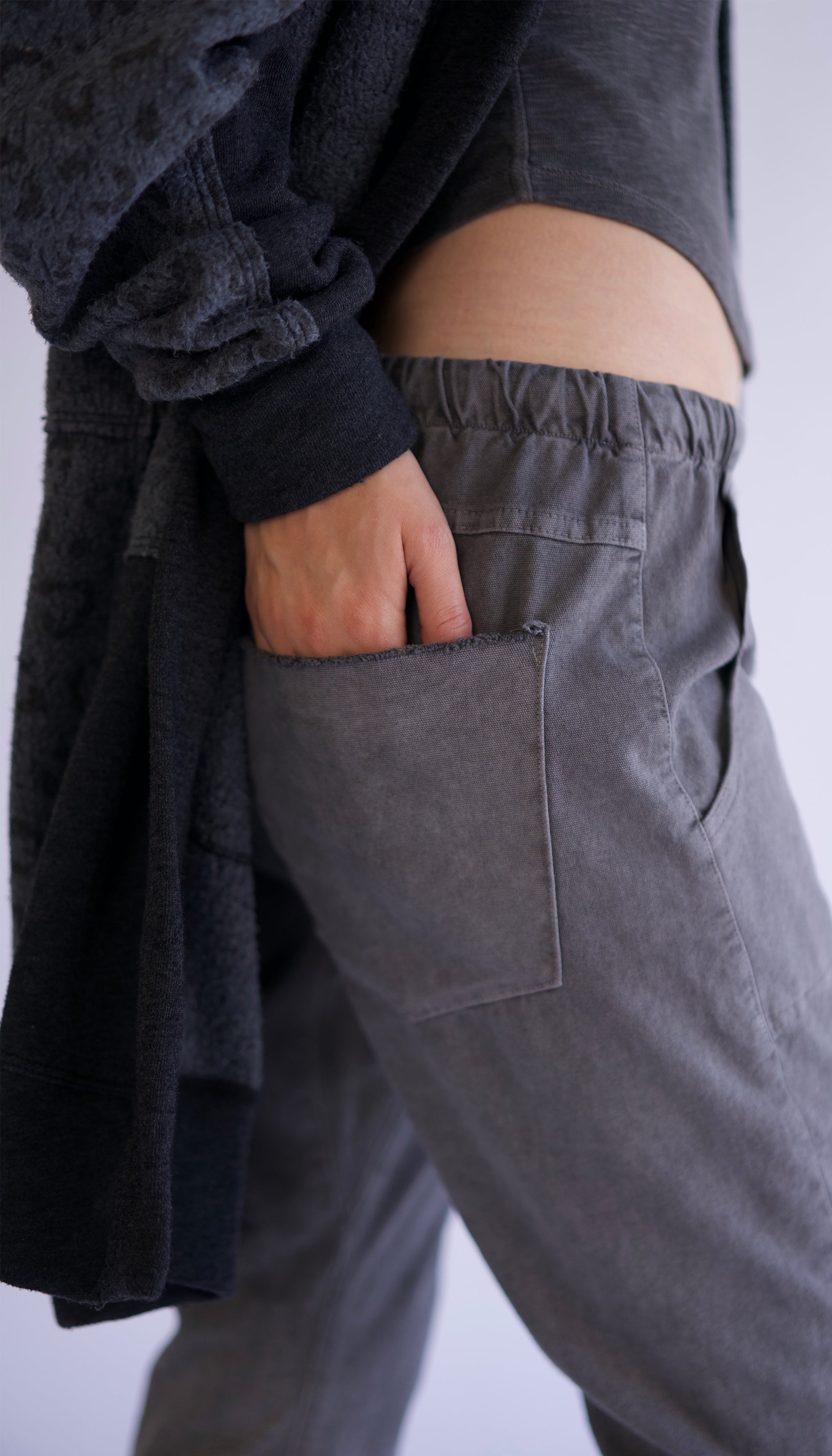 Boyfriend Drawstring Pant