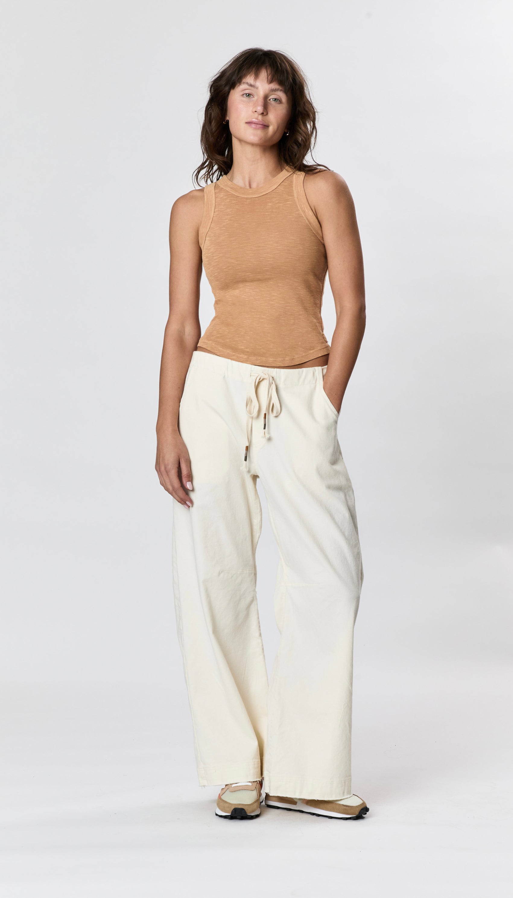 Gwen Boyfriend Wide Leg Pant