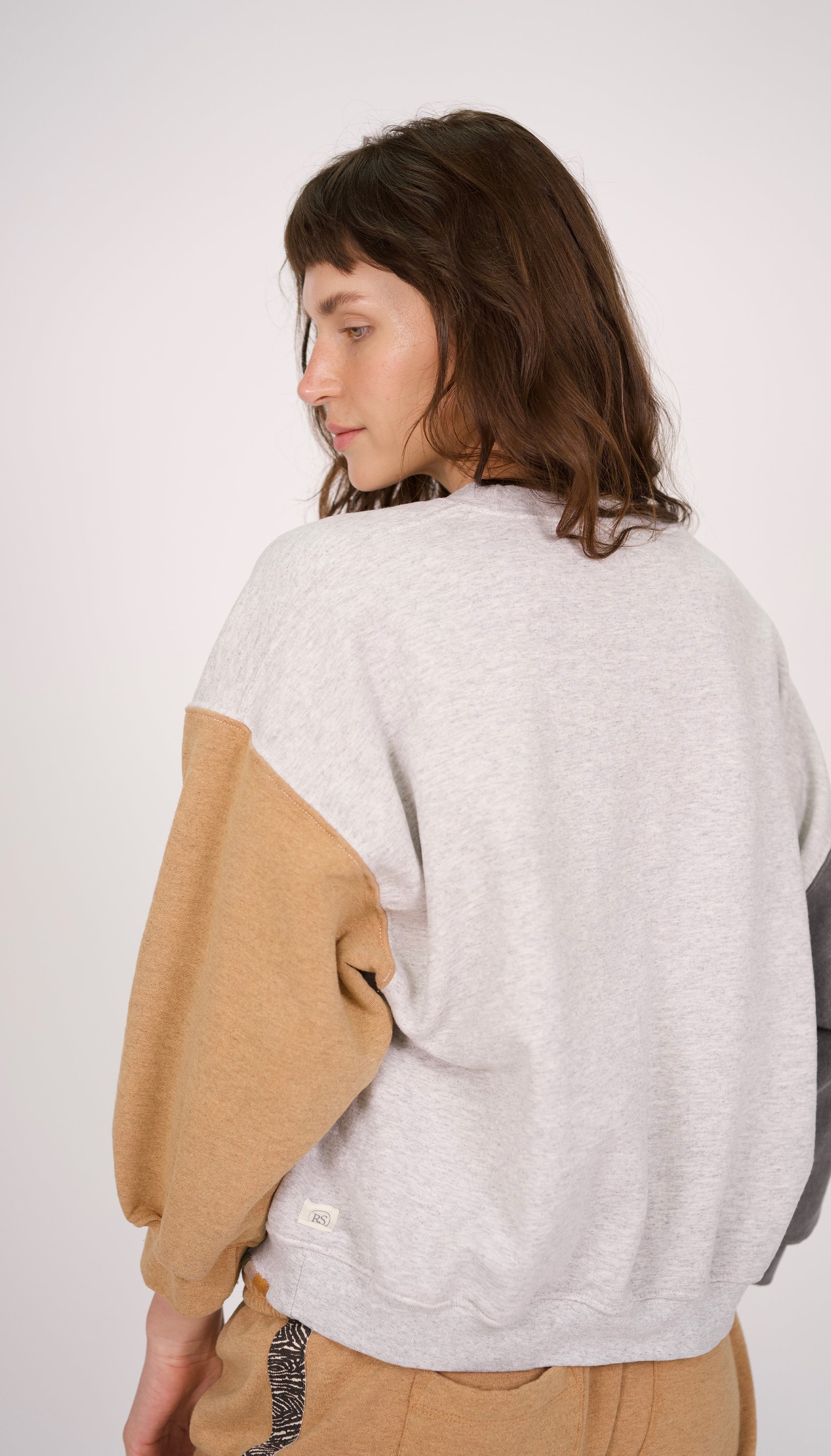 Melange Studio Puff Shorty Sweatshirt