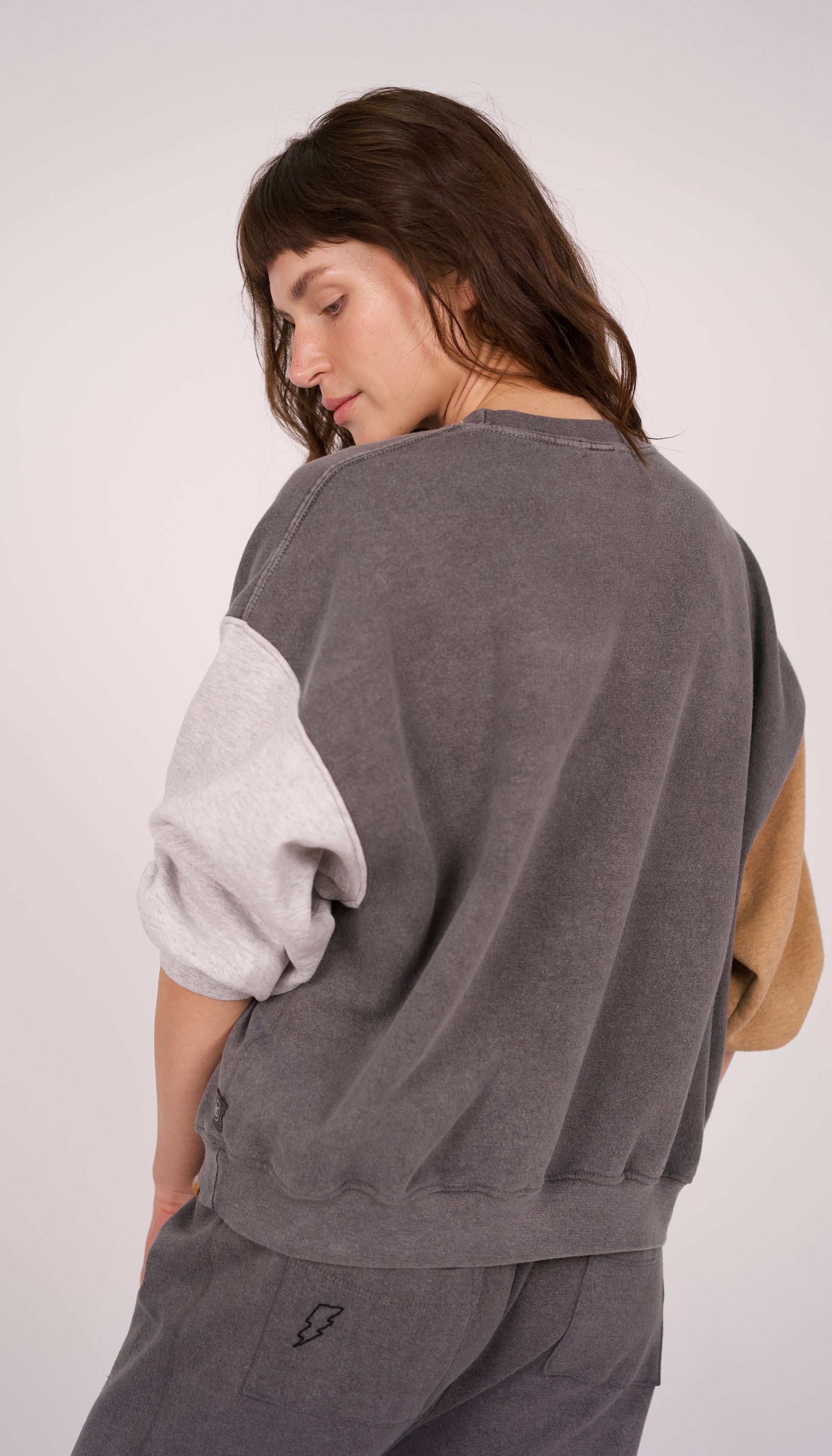 Melange Studio Puff Shorty Sweatshirt