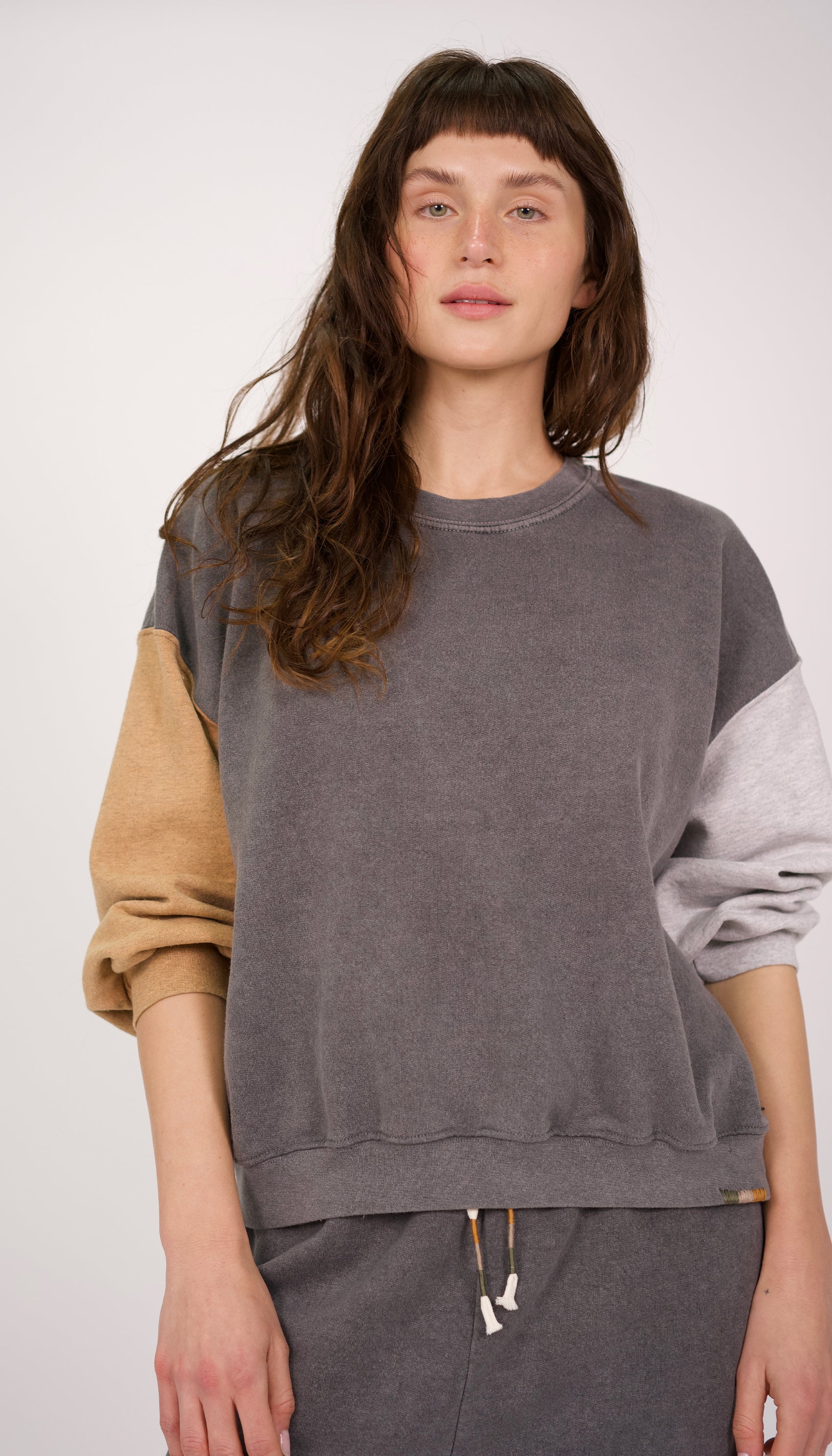 Melange Studio Puff Shorty Sweatshirt