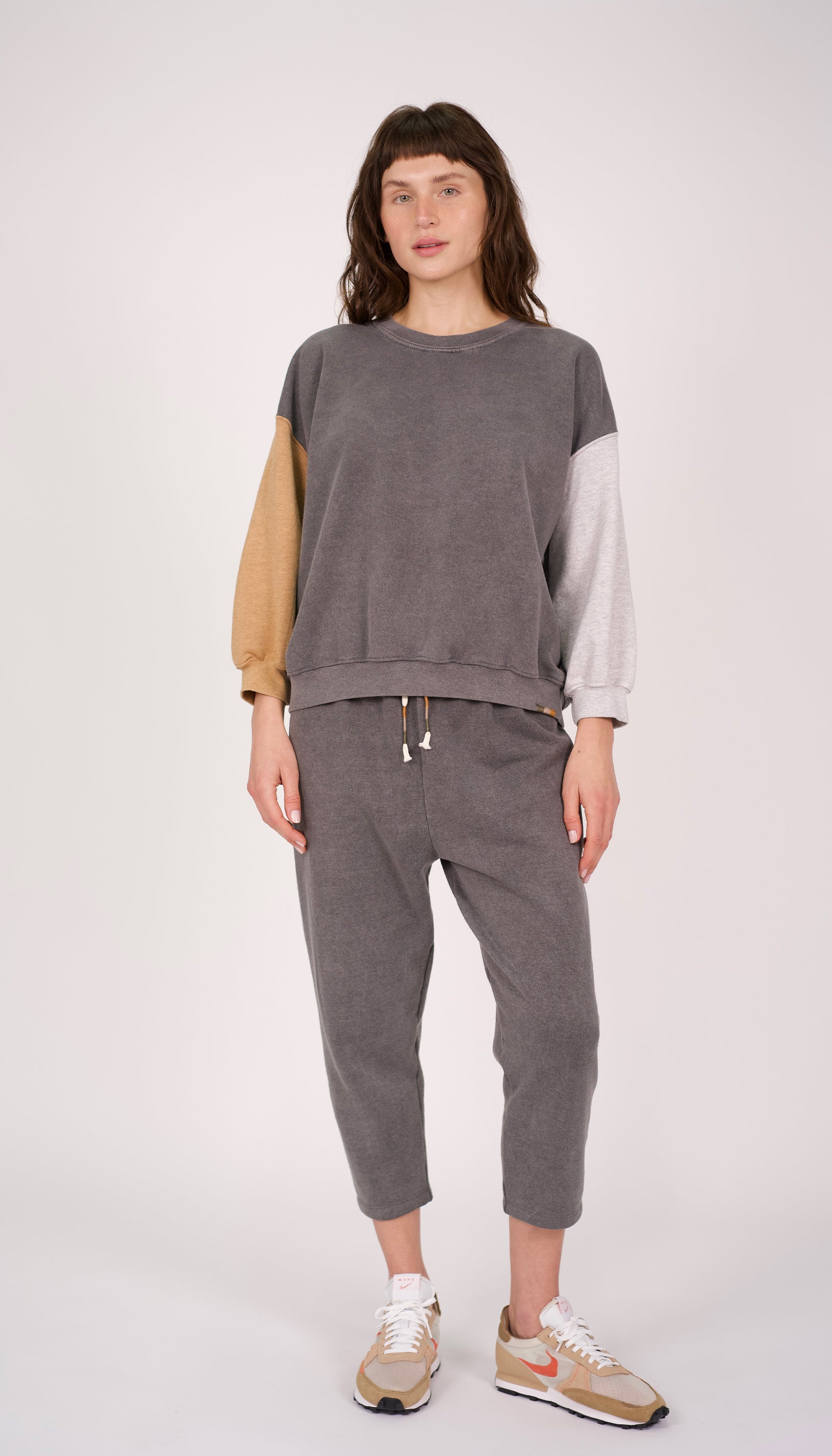 Melange Studio Puff Shorty Sweatshirt
