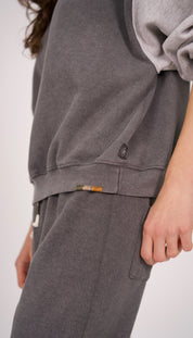 Melange Studio Puff Shorty Sweatshirt