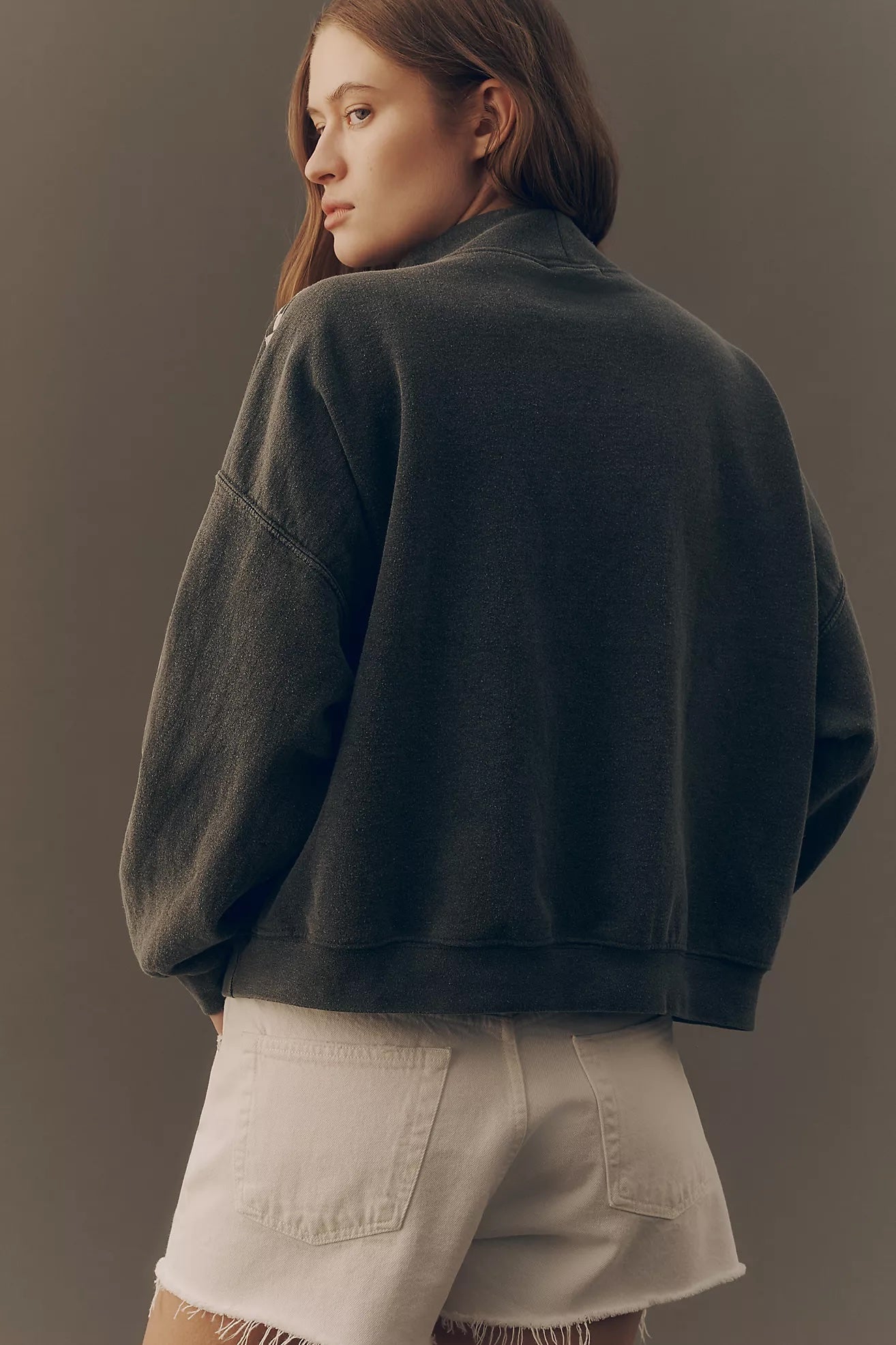 Remastered Monty Mock Neck- Checkerboard