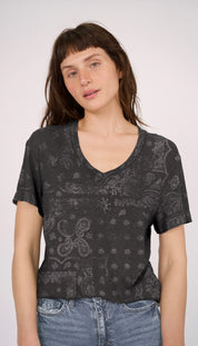 Hemp V Neck Bandana