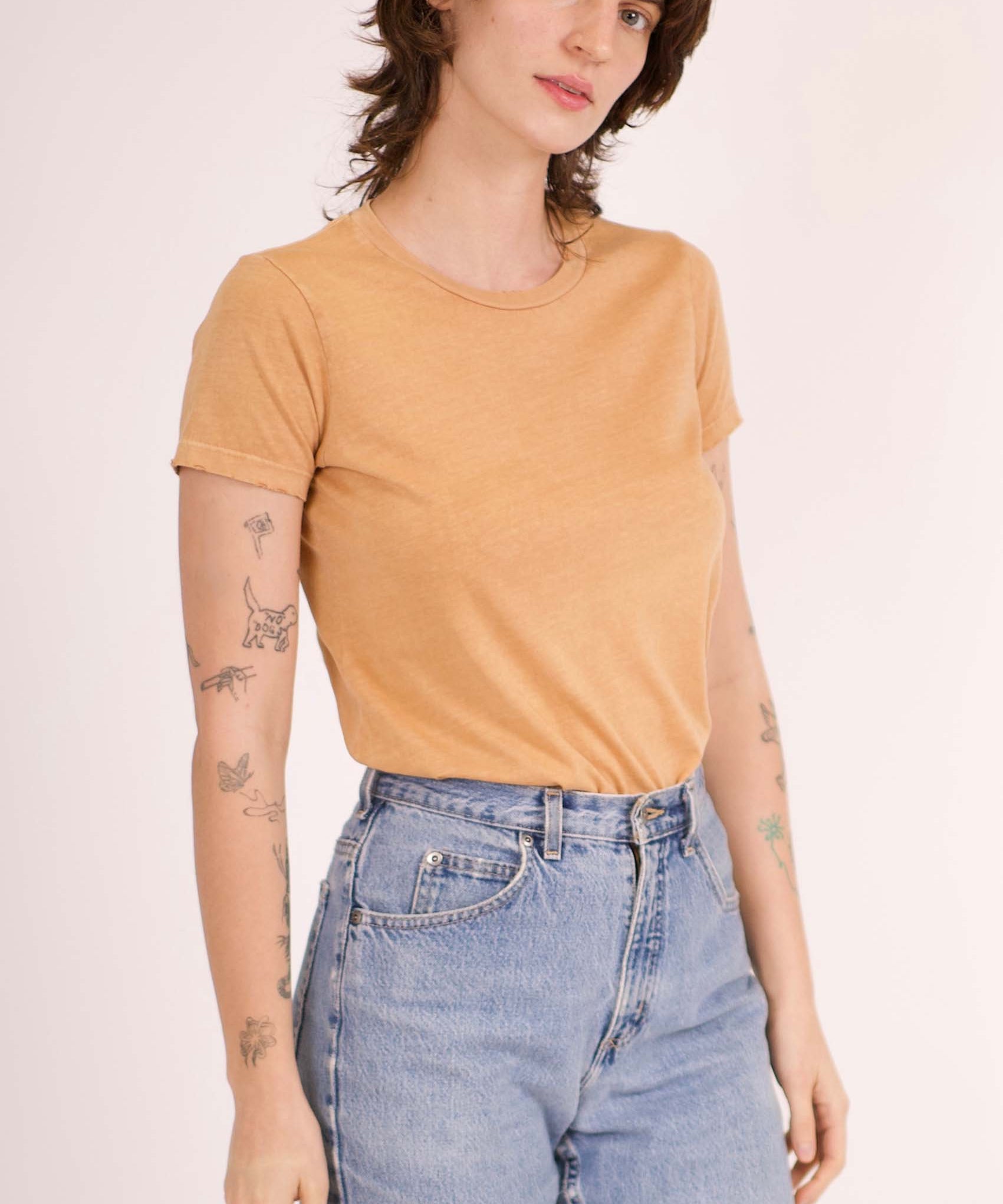Lé Distress Tee
