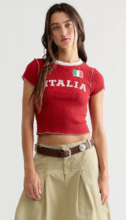 Farrah Flag Tee