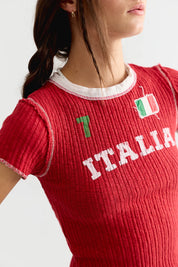 Farrah Flag Tee
