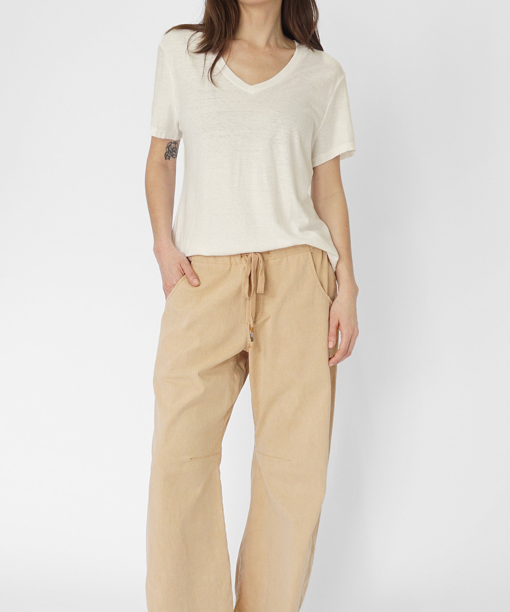 Gwen Boyfriend Wide Leg Pant