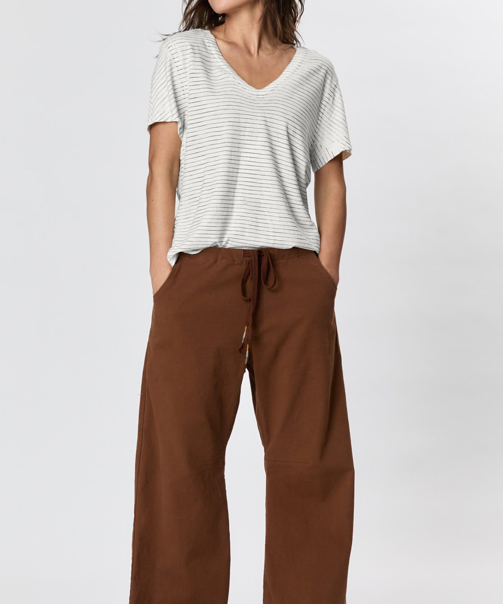 Gwen Boyfriend Wide Leg Pant