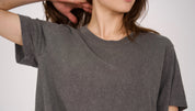 Hemp Mod Tee - Washed Black