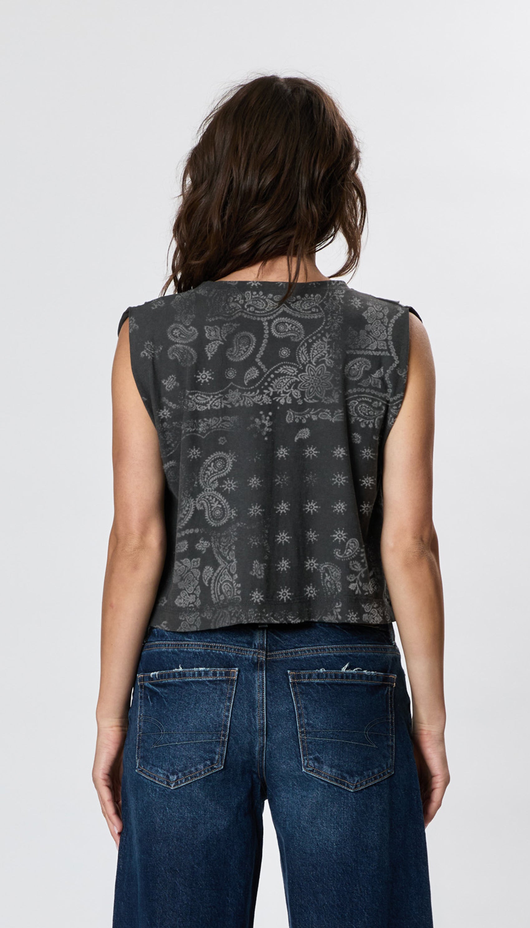 Hemp Jackie Pleat Shell Bandana