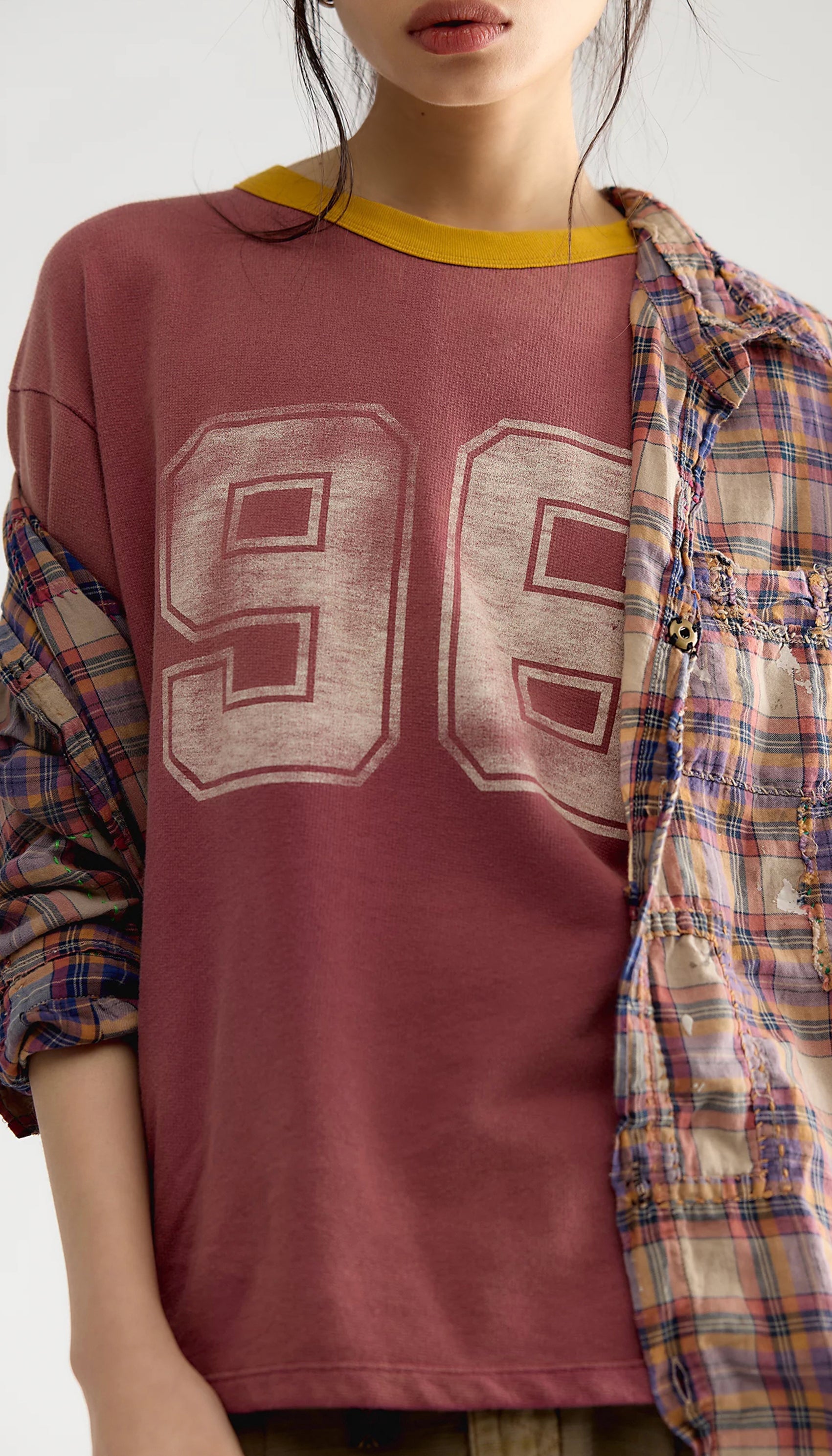 Lost and Found Ringer Tee