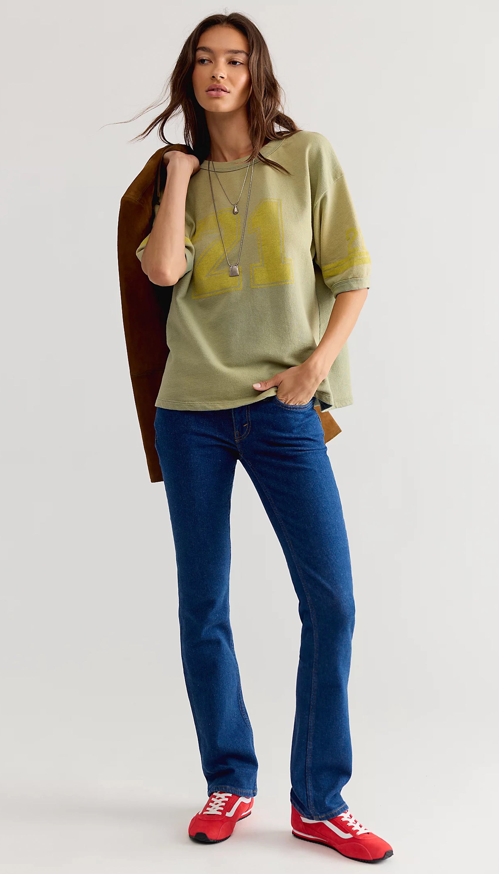 Lost and Found Ringer Tee