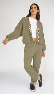 Remastered Billie Barrel Sweatpant - Checkerboard