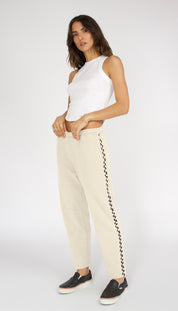 Remastered Billie Barrel Sweatpant - Checkerboard