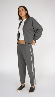 Remastered Billie Barrel Sweatpant - Checkerboard