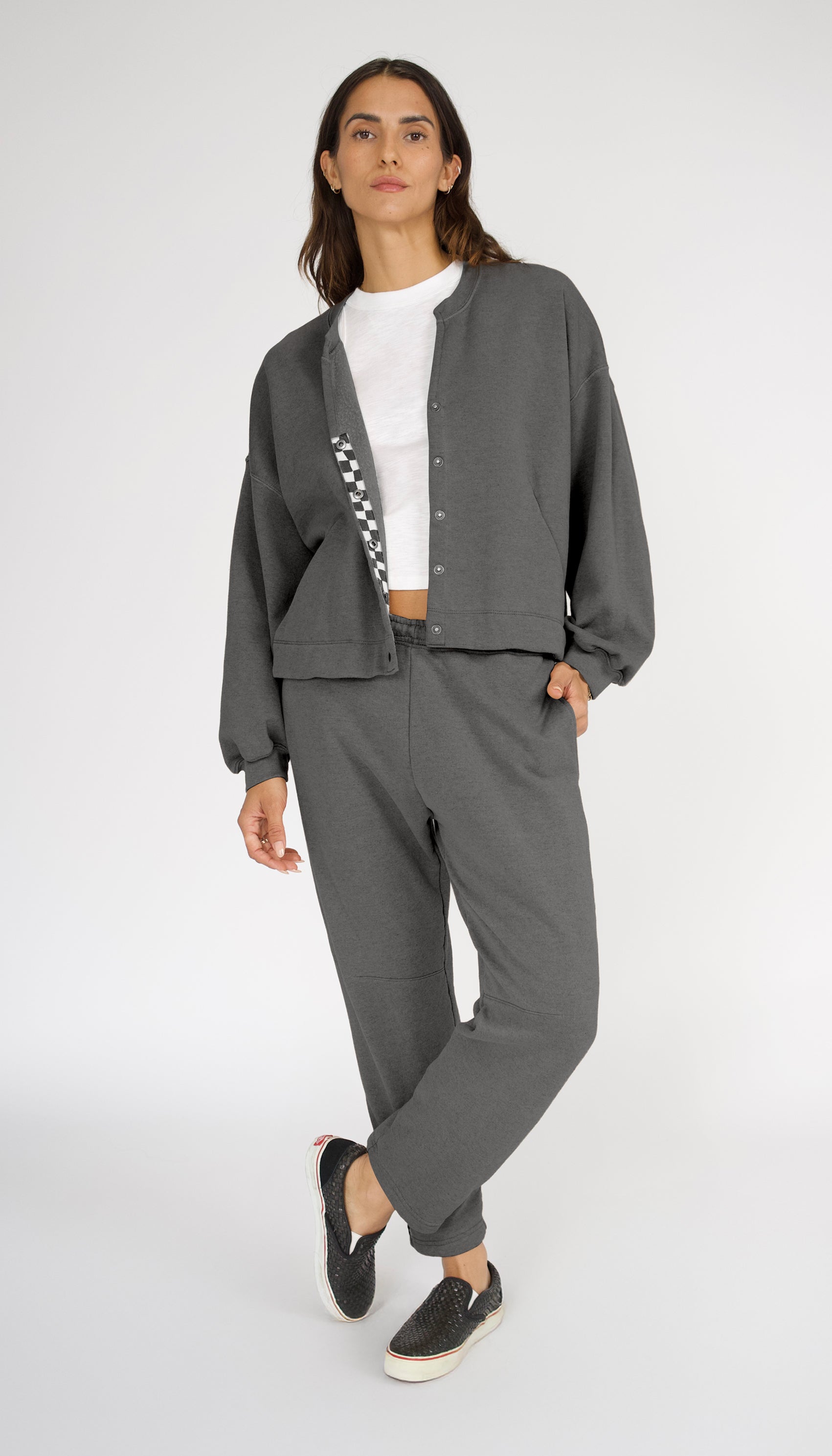 Remastered Billie Barrel Sweatpant - Checkerboard