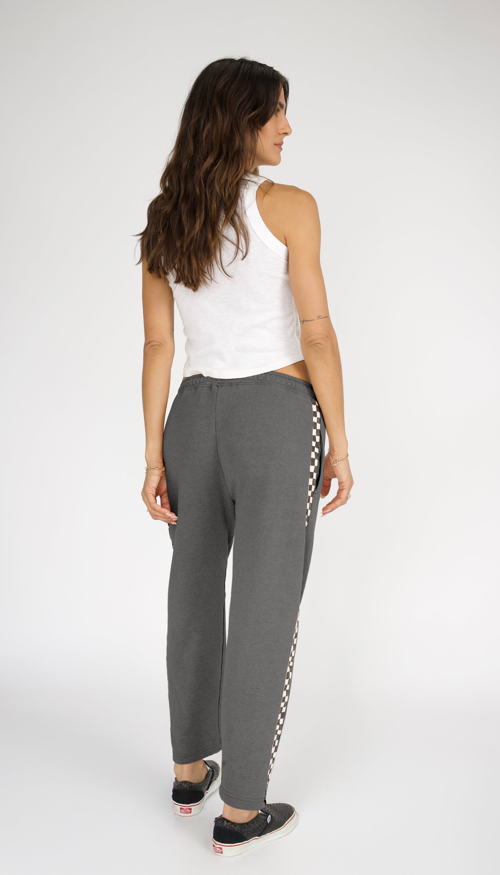 Remastered Billie Barrel Sweatpant - Checkerboard