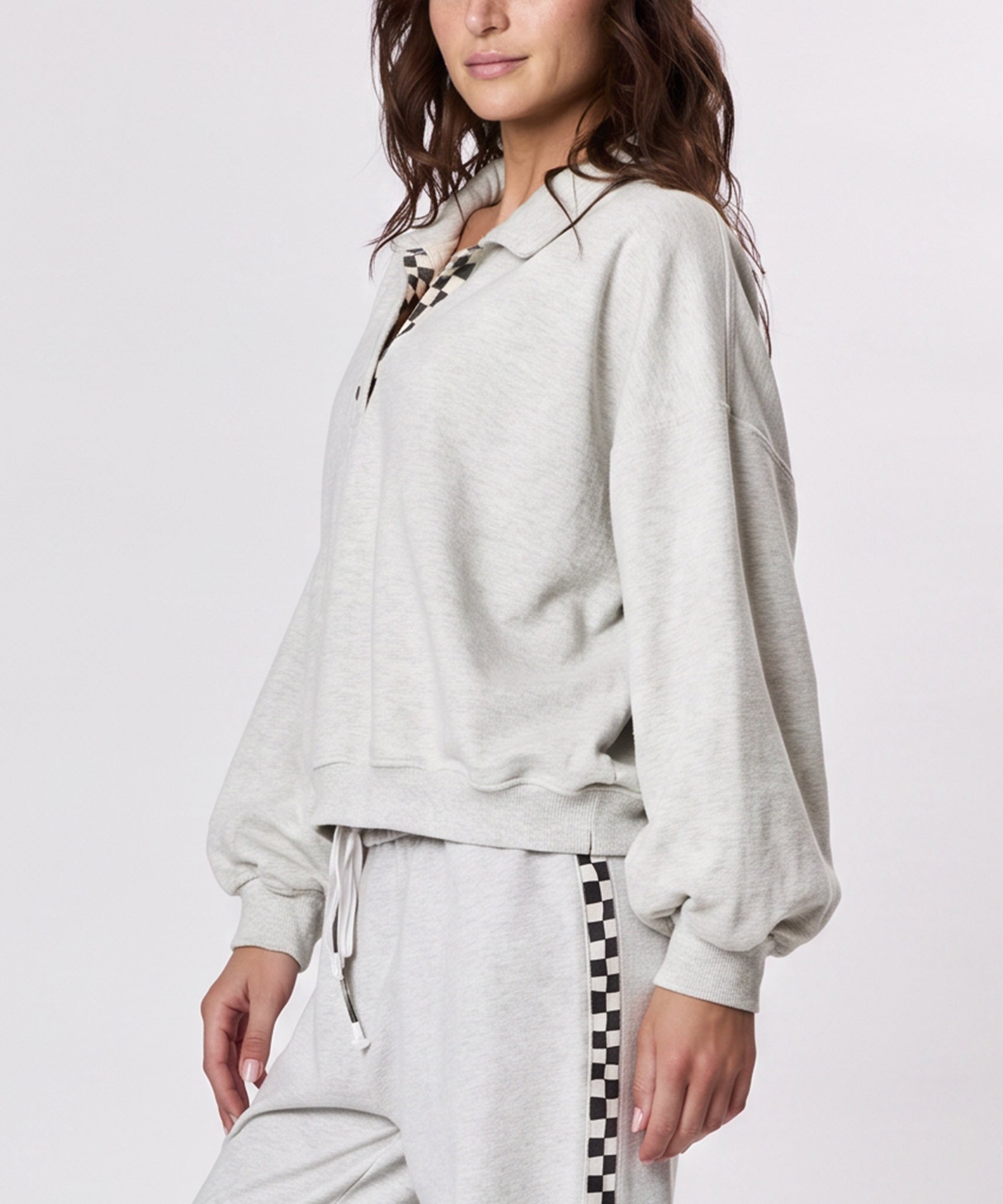 Hughes Polo Sweatshirt LS CB