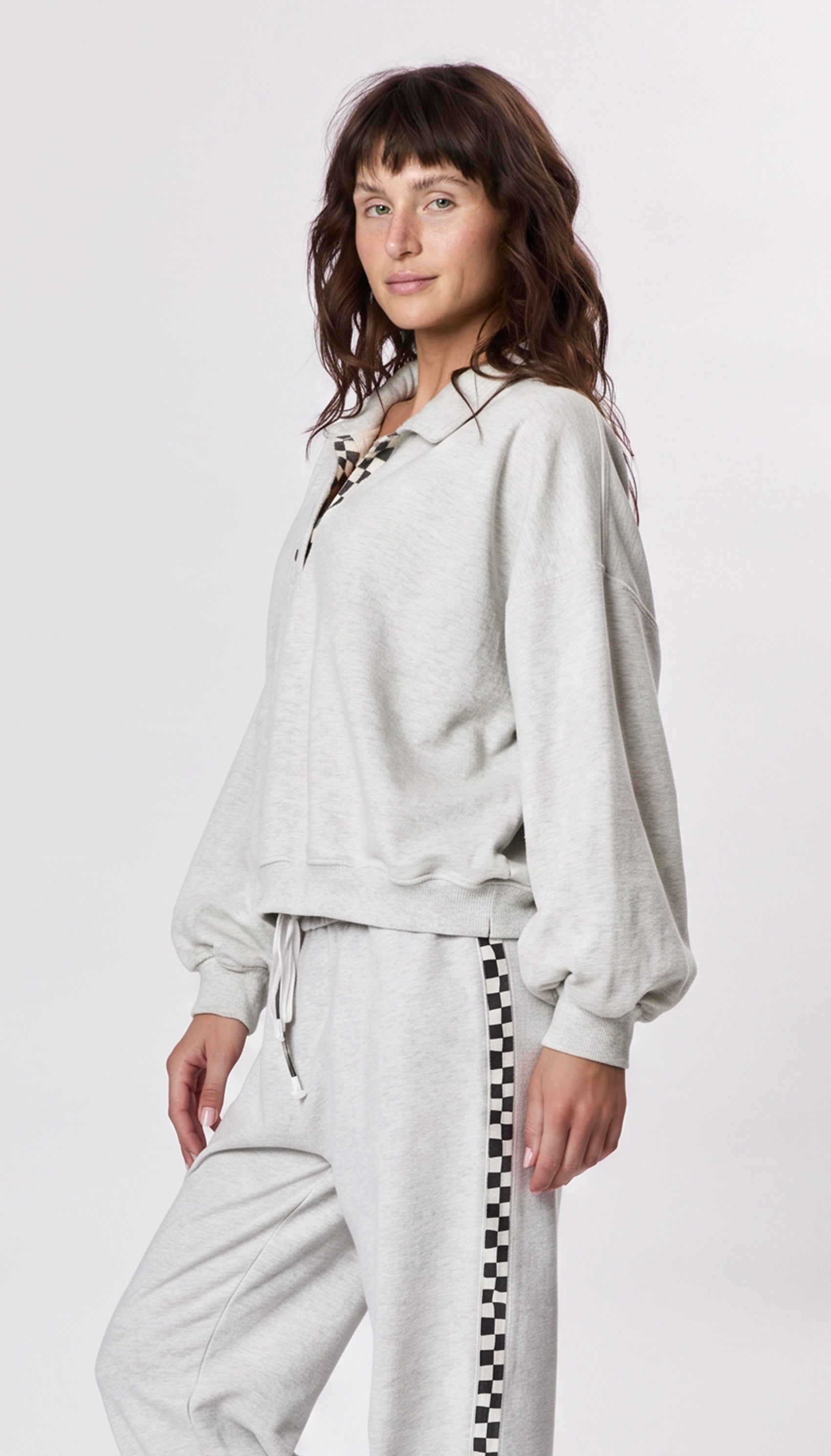 Hughes Polo Sweatshirt LS CB