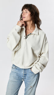 Hughes Polo Sweatshirt LS CB