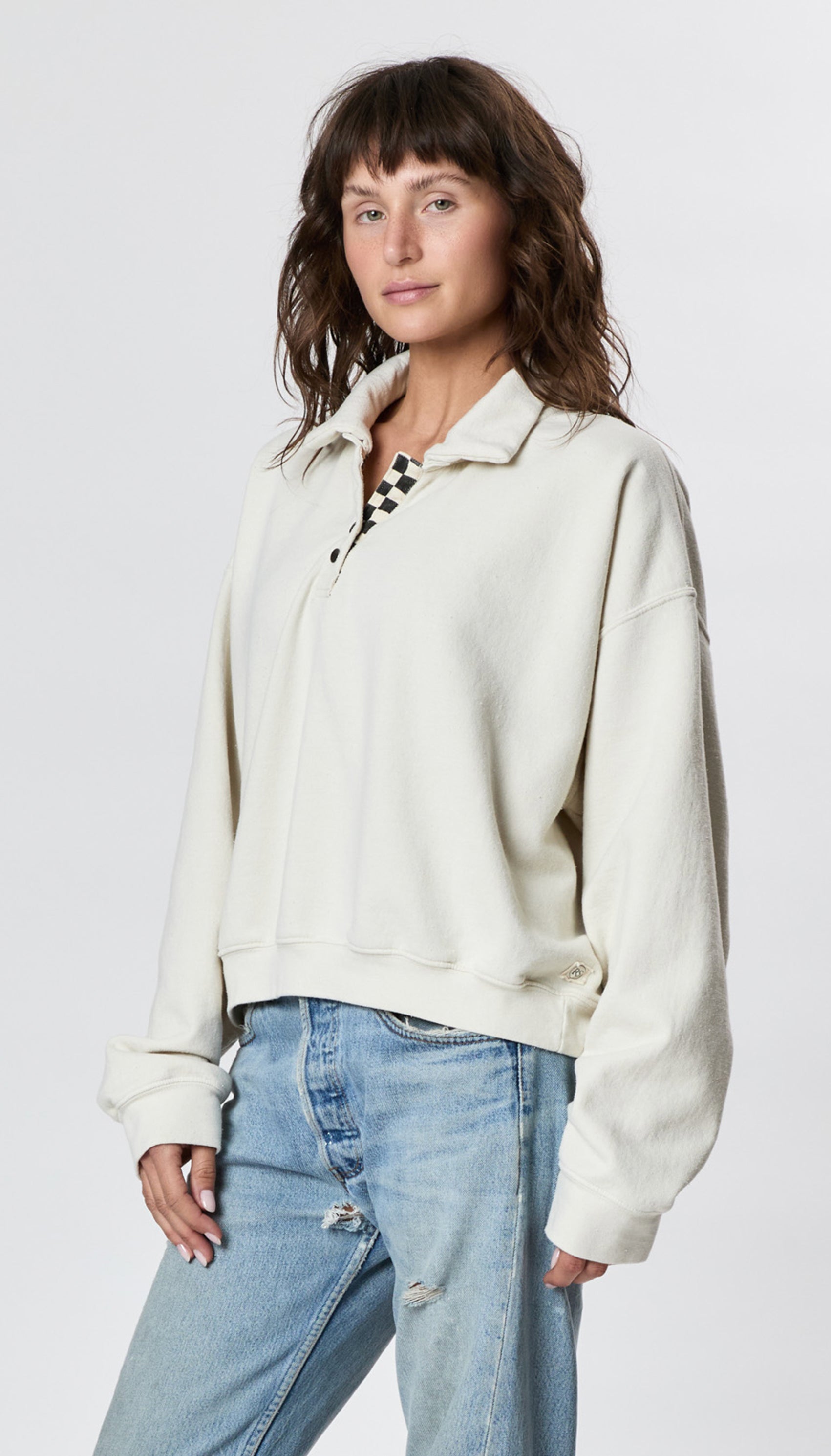 Hughes Polo Sweatshirt LS CB