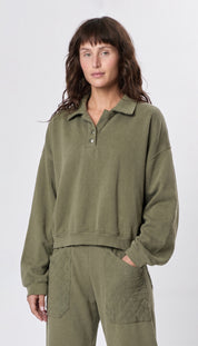 Hughes Polo Sweatshirt LS